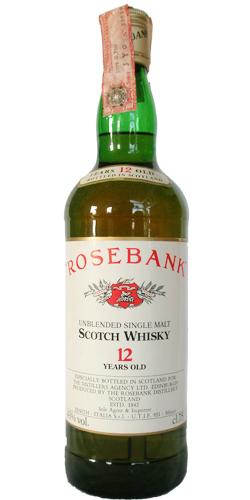Rosebank 12-year-old  Unblended Single Malt