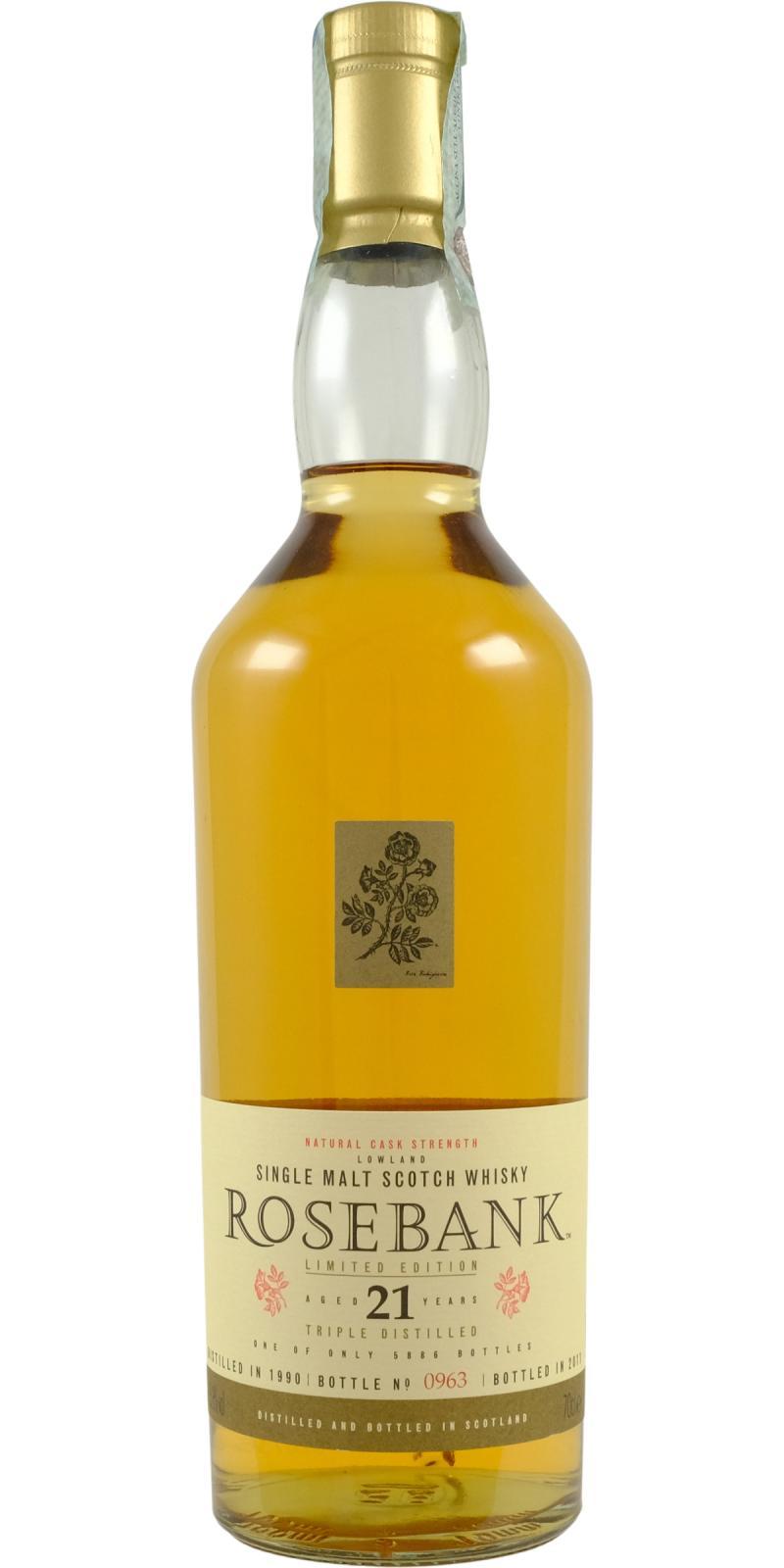 Rosebank 1990  Diageo Special Releases 2011