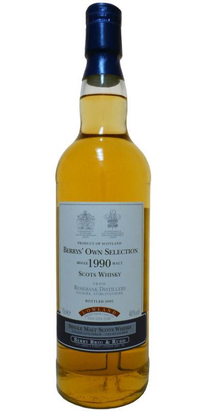 Rosebank 1990 BR  Berrys' Own Selection