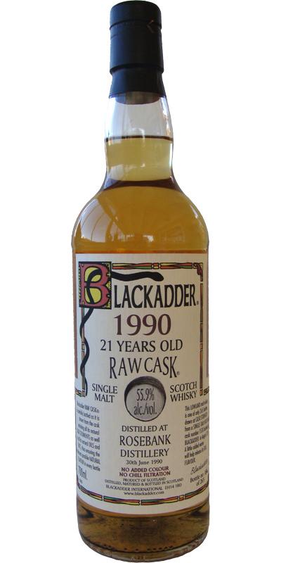Rosebank 1990 BA  Raw Cask