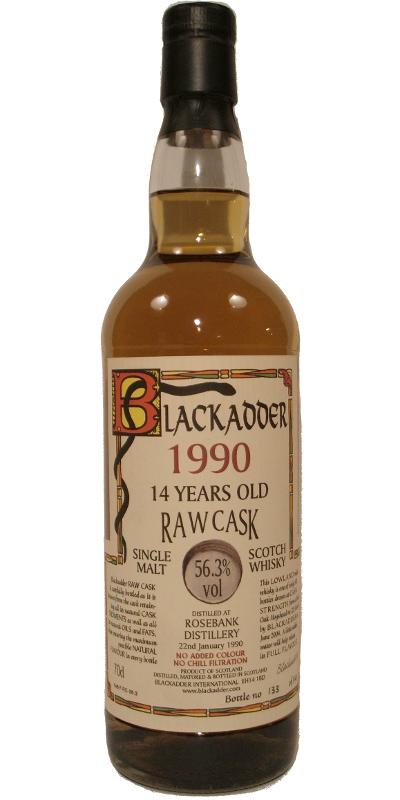 Rosebank 1990 BA  Raw Cask