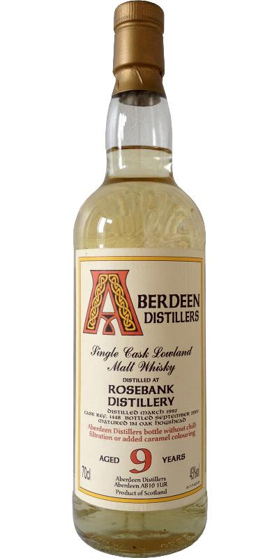 Rosebank 1992 BA  Aberdeen Distillers