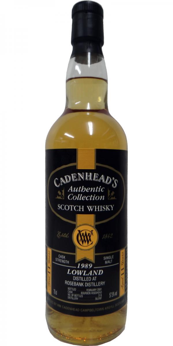 Rosebank 1989 CA  Authentic Collection