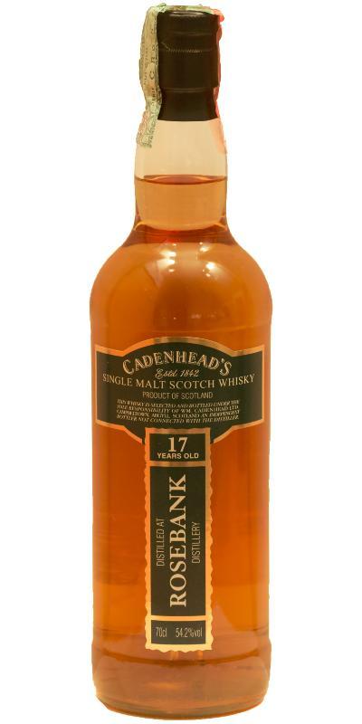 Rosebank 1989 CA  Closed Distilleries