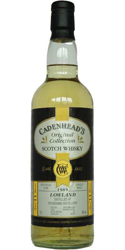 Rosebank 1989 CA  Original Collection