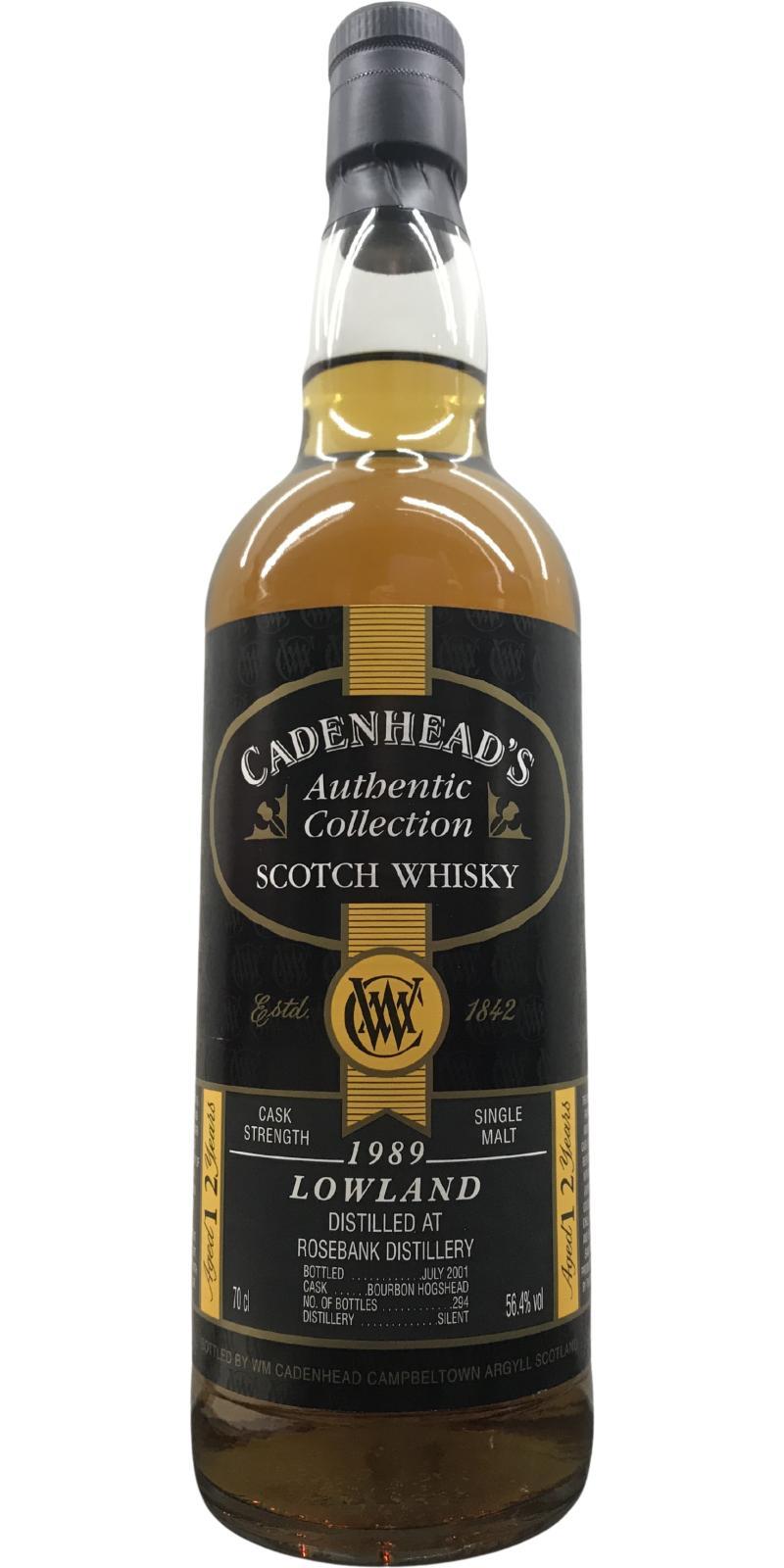 Rosebank 1989 CA  Authentic Collection