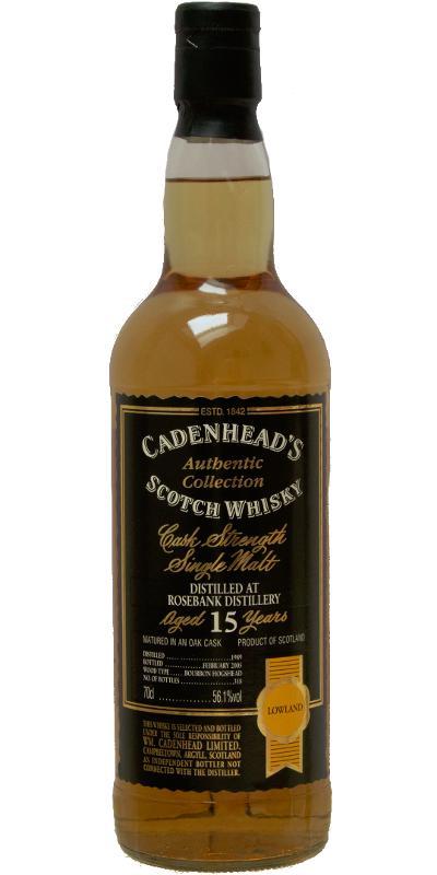 Rosebank 1989 CA  Authentic Collection