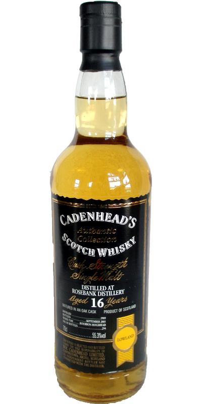 Rosebank 1989 CA  Authentic Collection