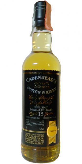 Rosebank 1989 CA  Authentic Collection