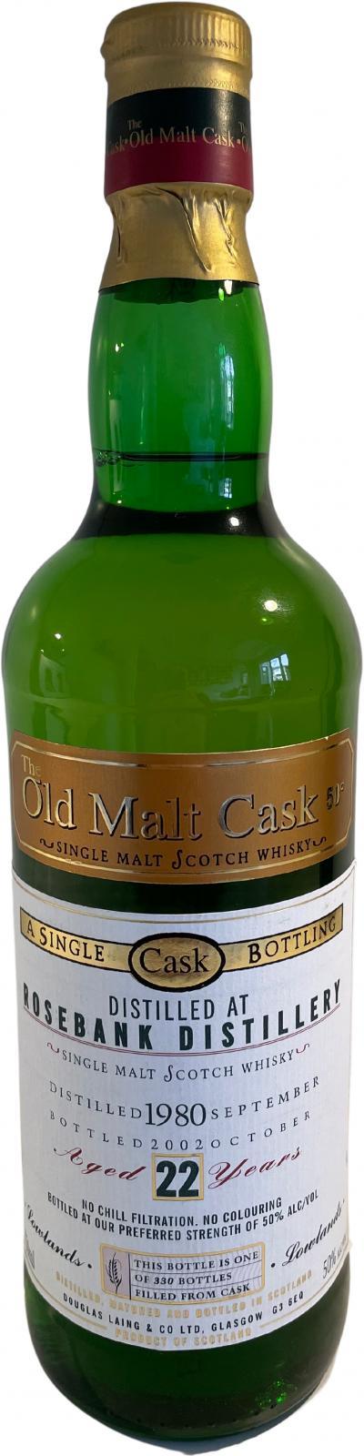 Rosebank 1980 DL  The Old Malt Cask