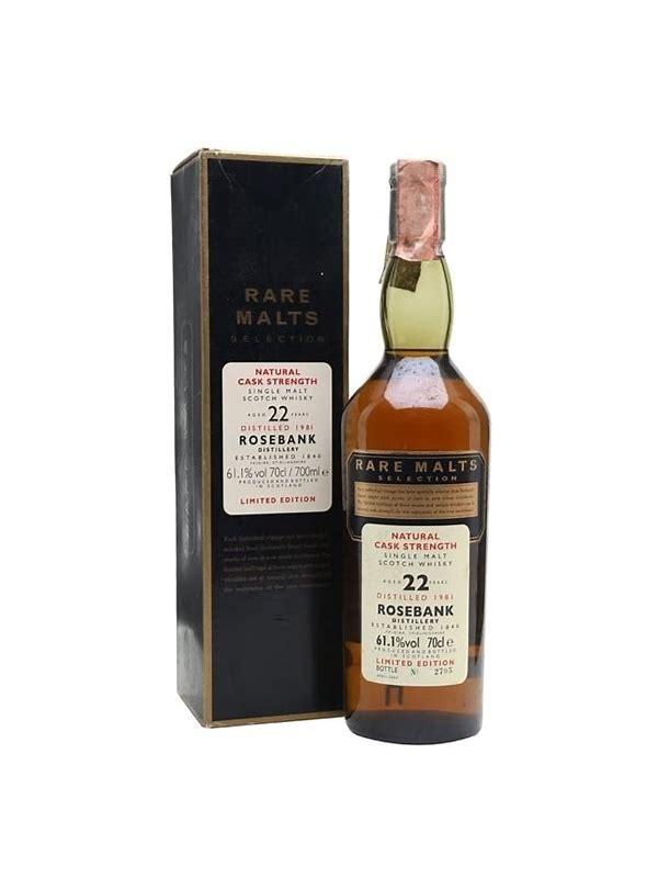 Rosebank 1981 DL  The Old Malt Cask