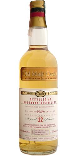 Rosebank 1989 DL  The Old Malt Cask