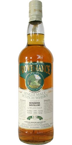 Rosebank 1991 McG  McGibbon's Provenance