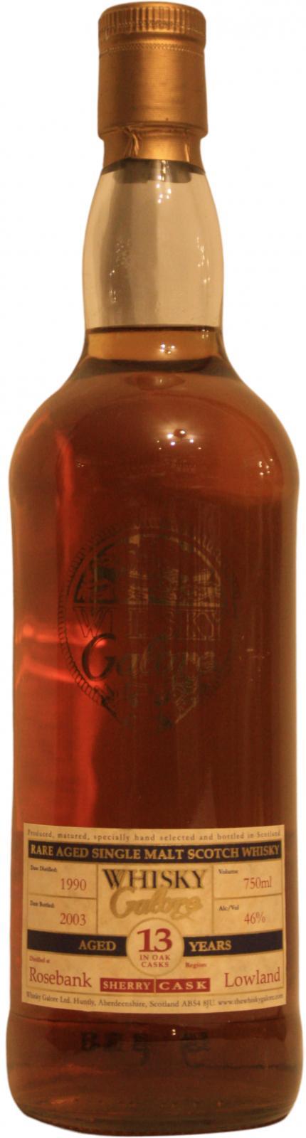 Rosebank 1990 DT  Whisky Galore