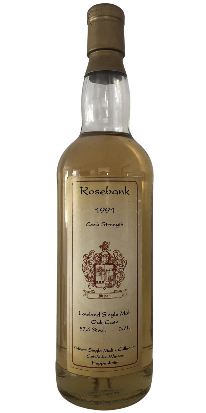 Rosebank 1991 GW  Private Collection