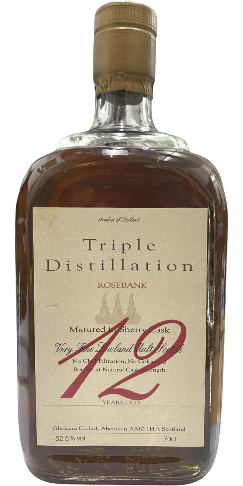 Rosebank 12-year-old GCL