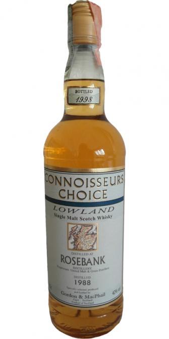 Rosebank 1988 GM  Connoisseurs Choice