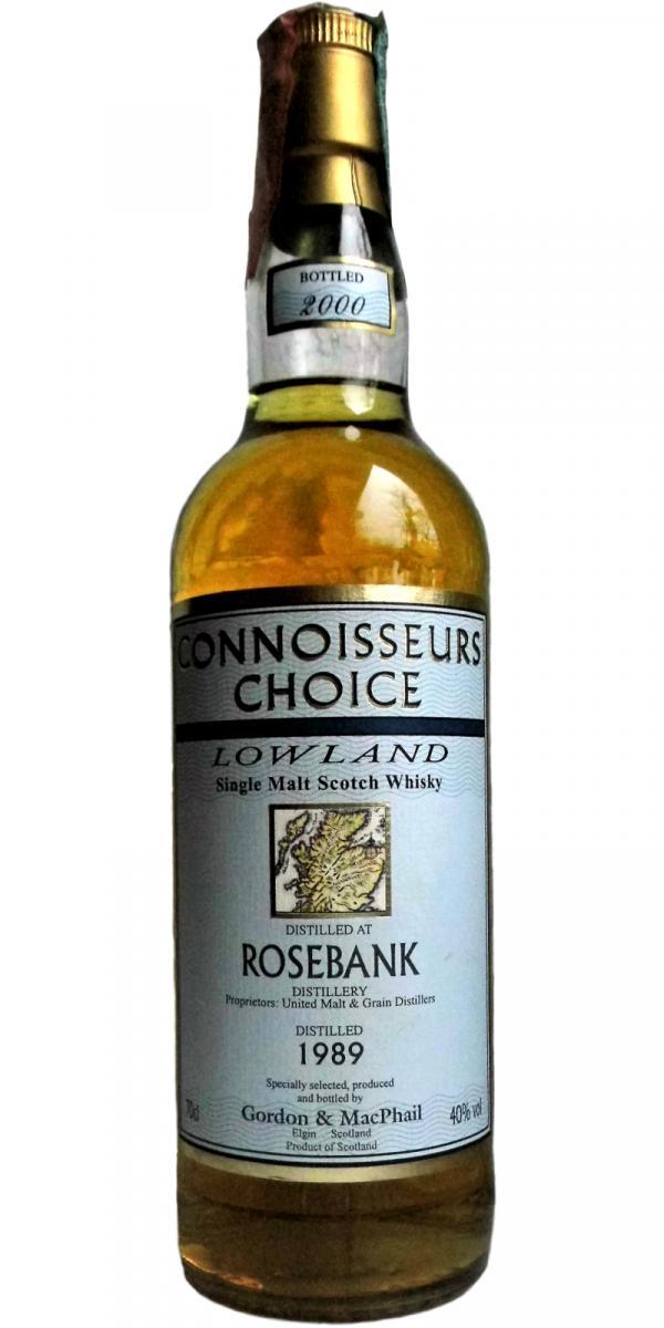 Rosebank 1989 GM  Connoisseurs Choice