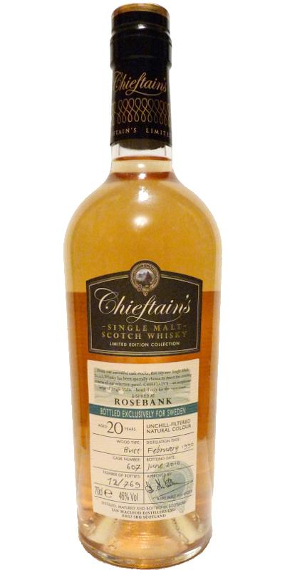 Rosebank 1990 IM  Chieftain's Choice