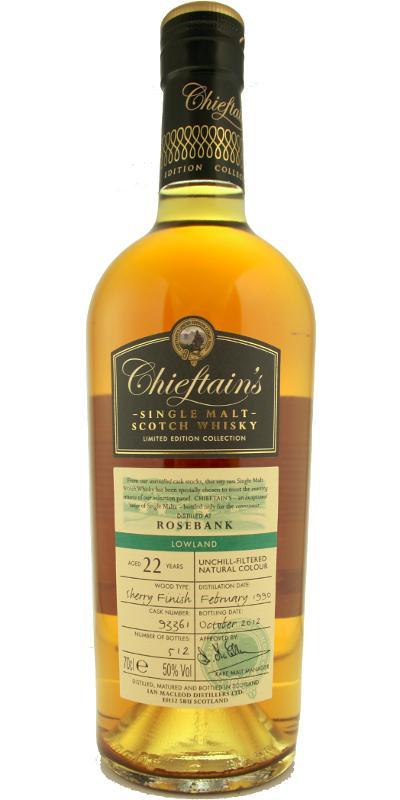 Rosebank 1990 IM  Chieftain's