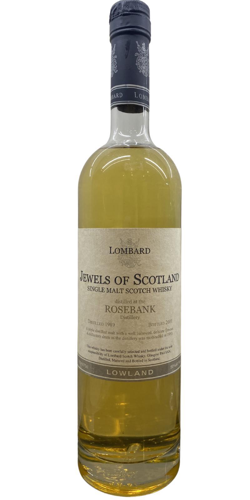Rosebank 1989 Lb  Jewels of Scotland
