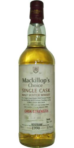 Rosebank 1990 McC  Single Cask