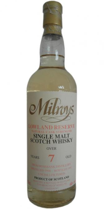 Rosebank 1990 Soh  Lowland Reserve