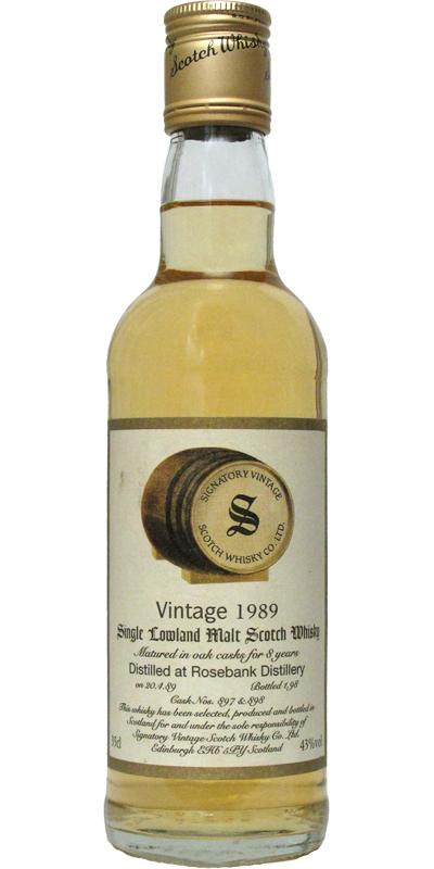 Rosebank 1989 SV  Vintage Collection