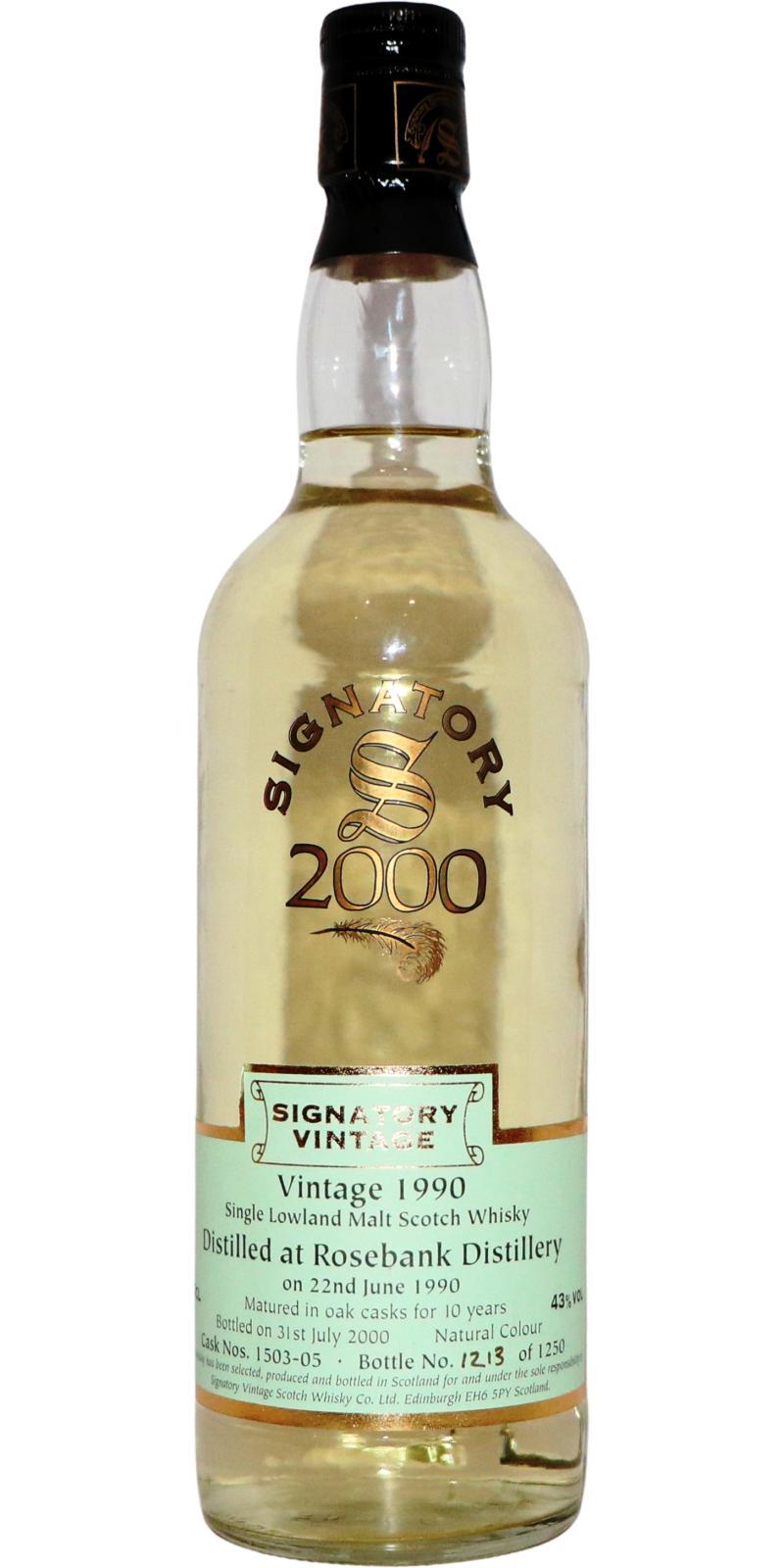 Rosebank 1990 SV  Millennium Edition