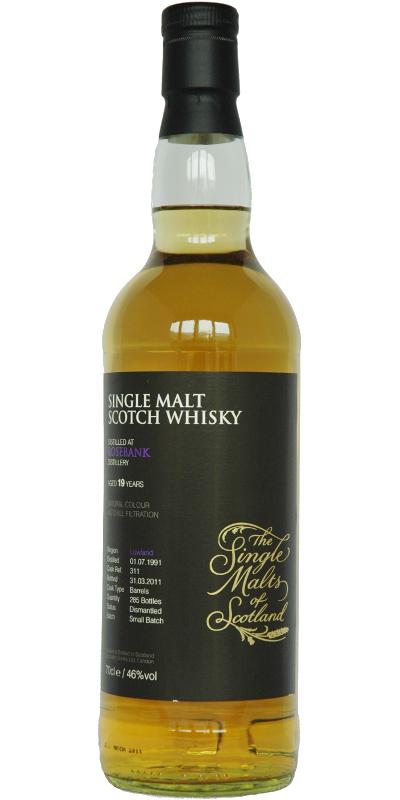 Rosebank 1991 SMS  The Single Malts of Scotland