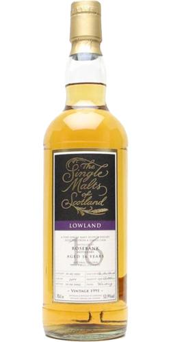 Rosebank 1991 SMS  The Single Malts of Scotland
