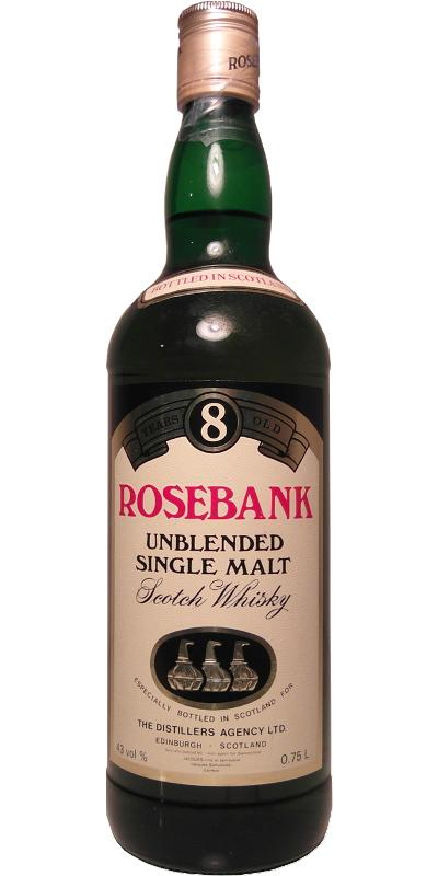 Rosebank 08-year-old TDA  Unblended Single Malt