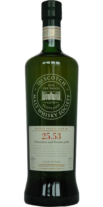 Rosebank 1989 SMWS 25.53  Pomanders and Powder puffs