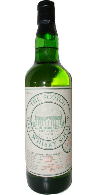 Rosebank 1990 SMWS 25.23  Madeira cake glazed with lemon-sugar