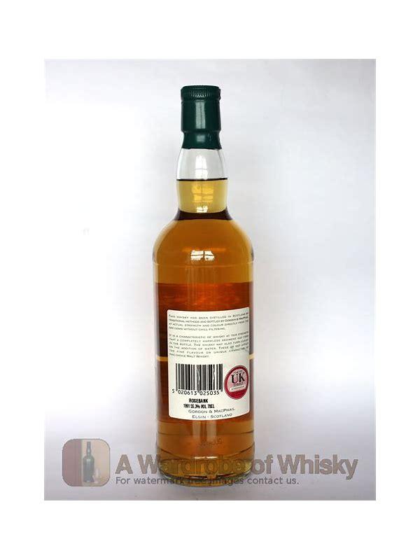 Rosebank 1991 SMWS 25.43  Chameleon dram