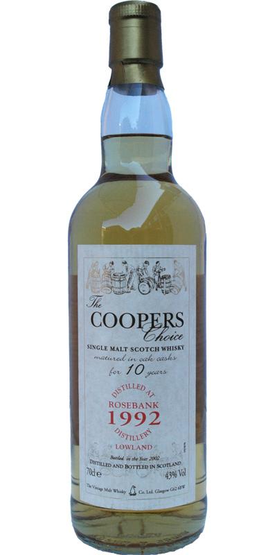 Rosebank 1992 VM  The Cooper's Choice