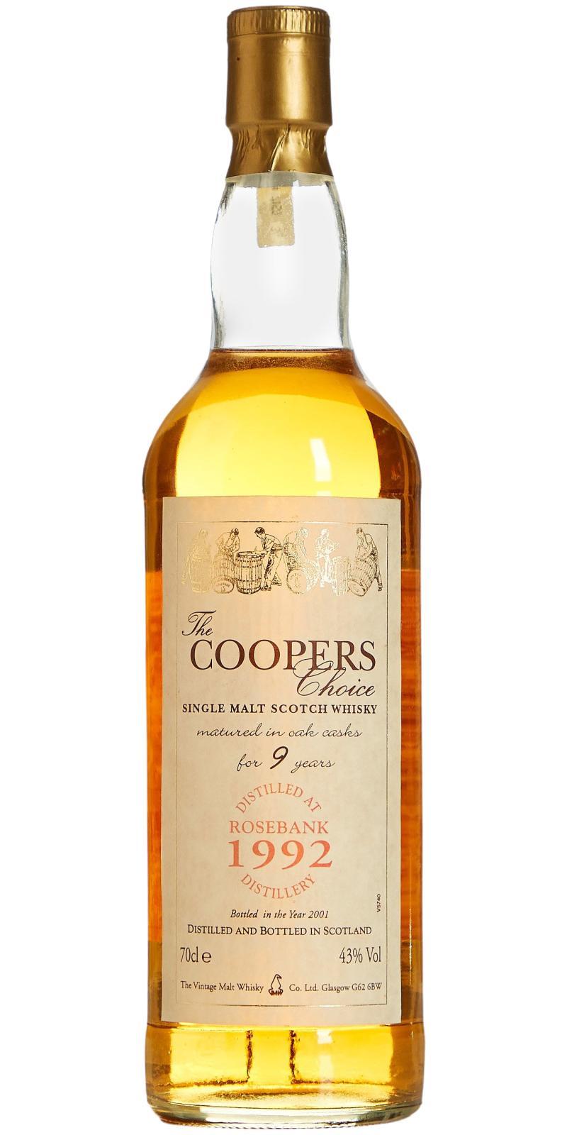 Rosebank 1992 VM  The Cooper's Choice