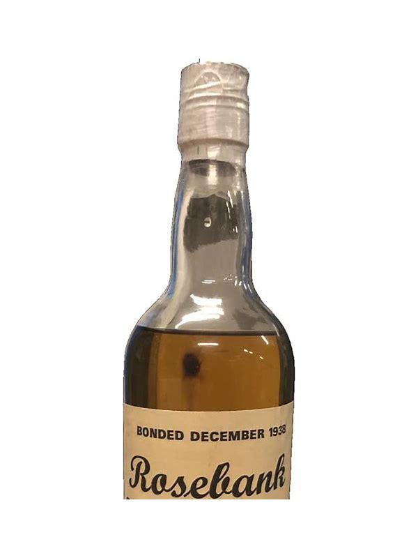 Rosebank 1938 UD  Scotch Malt Whisky