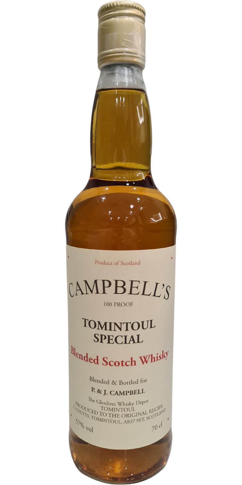 Campbell's Tomintoul Special