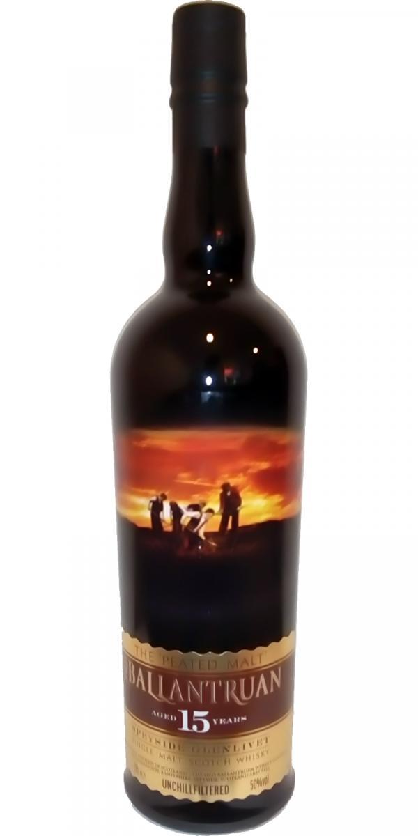 Old Ballantruan 15-year-old  The Peated Malt