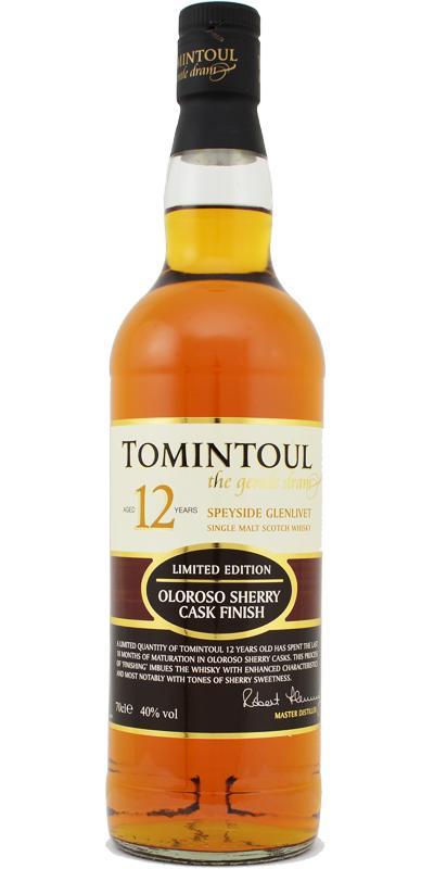 Tomintoul 12-year-old  Oloroso