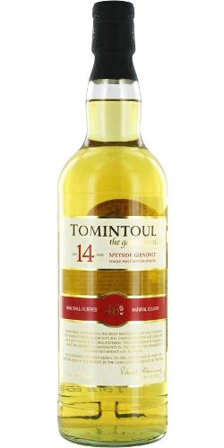 Tomintoul 14-year-old  Two Part Label
