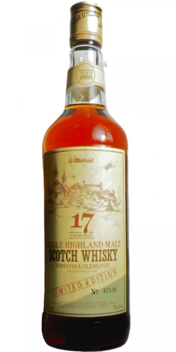 Tomintoul 1969 St Michael  Limited Edition
