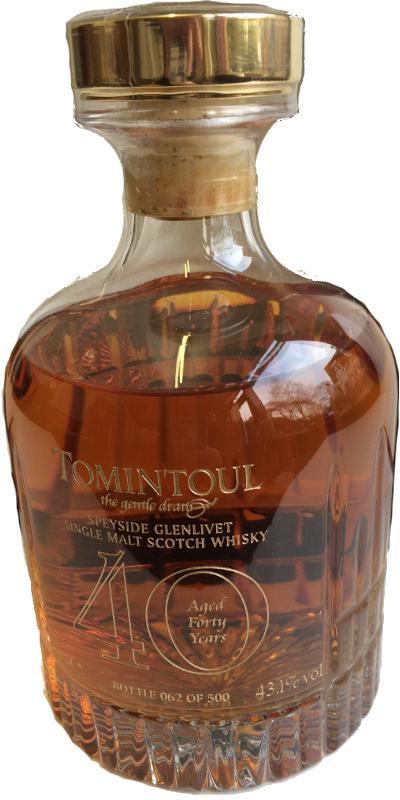 Tomintoul 1974  First Edition - Crystal Decanter