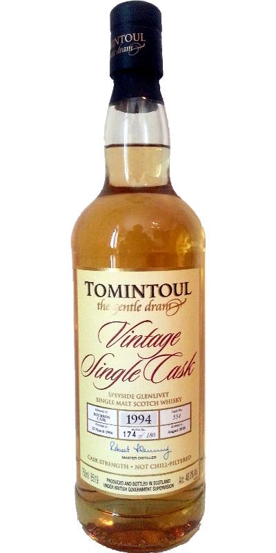 Tomintoul 1994  Vintage Single Cask