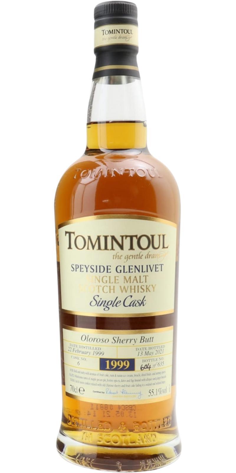 Tomintoul 1999  Limited Edition
