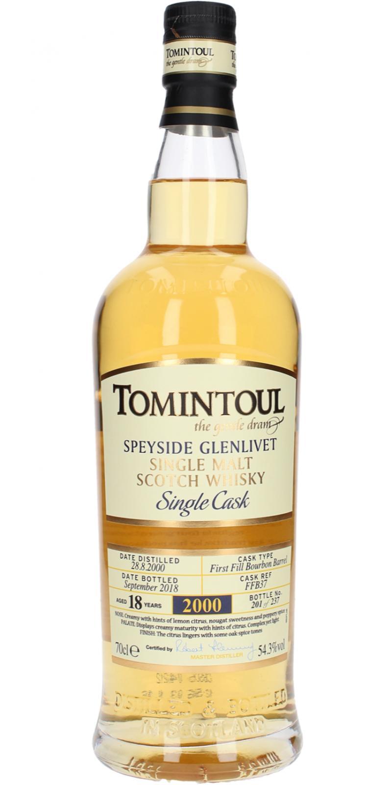 Tomintoul 2000  Single Cask