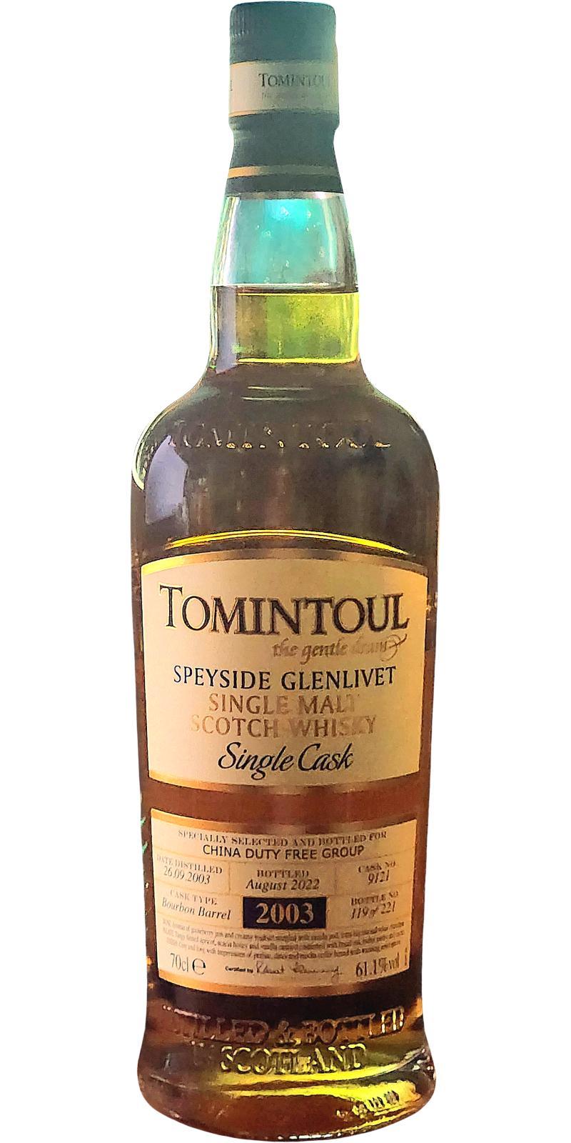 Tomintoul 2003  Single Cask