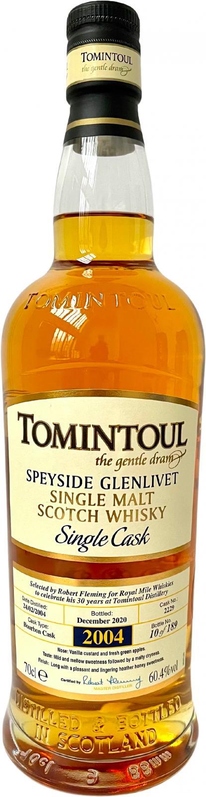 Tomintoul 2004  Single Cask