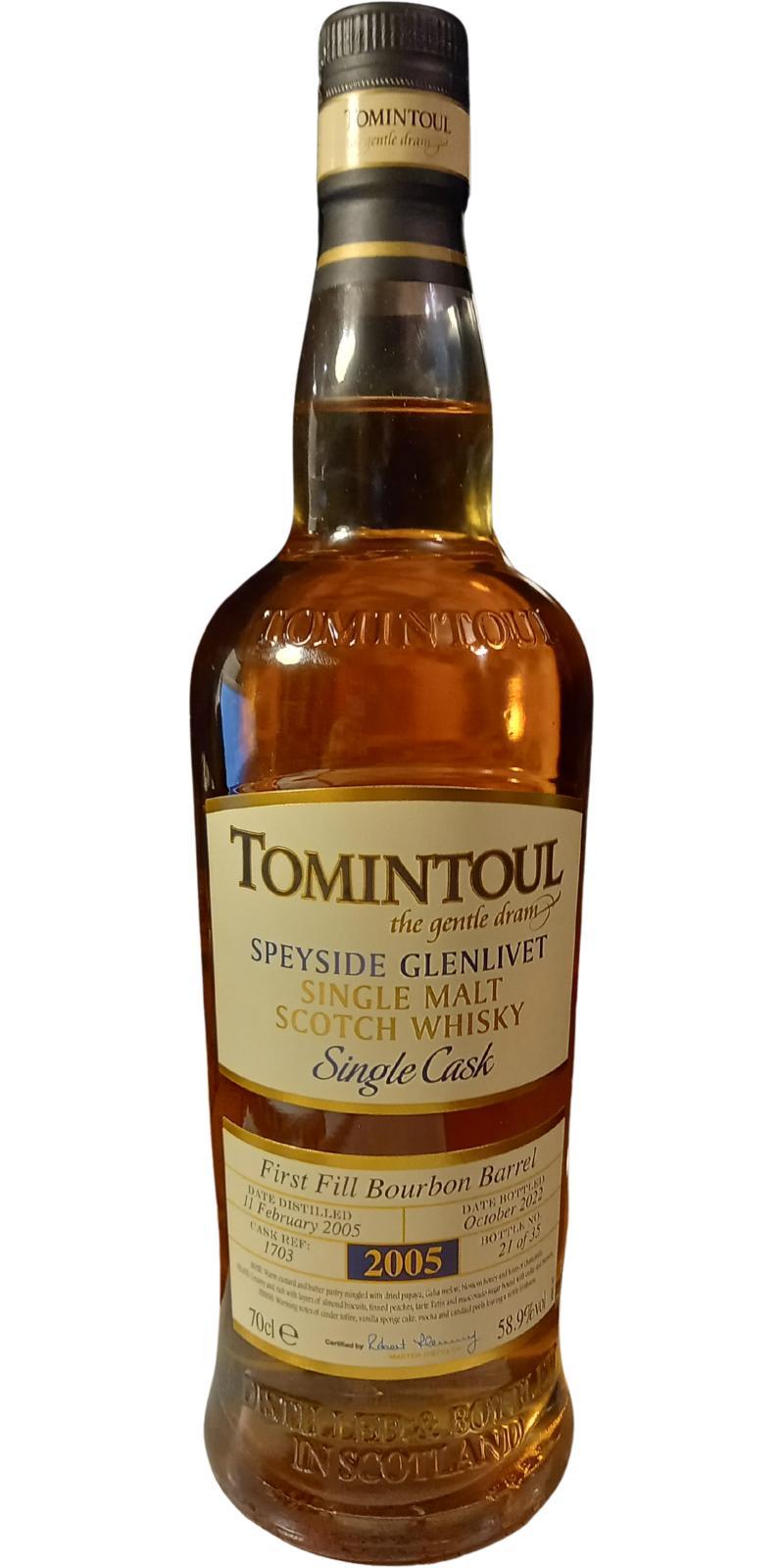 Tomintoul 2005  Single Cask